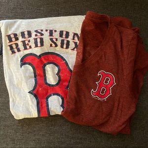 2 Genuine Merchandise Boston Red Sox T-shirt’s